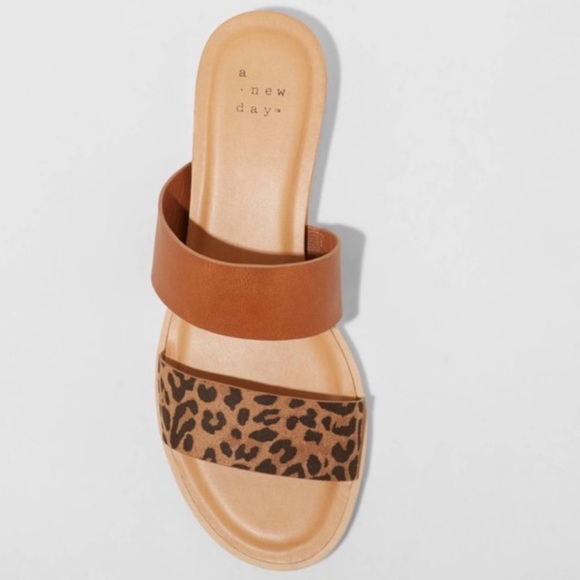 A New Day Two Band Slide On Sandals - Picture 5 of 7